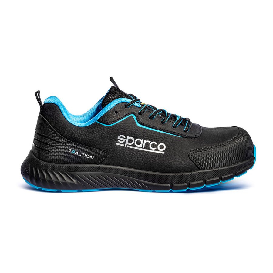 Sikkerhedssko Sparco traction nubuck takuma esd s3s sr fo hro sc Sort #3