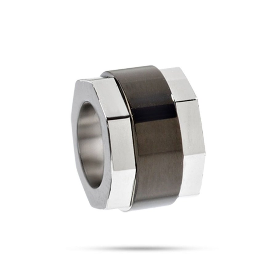 Perlertil mnd Sector SAAL04 Sort Slvfarvet #1