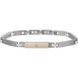 Armbnd til mnd Maserati ICONIC Lder Rustfrit stl #1