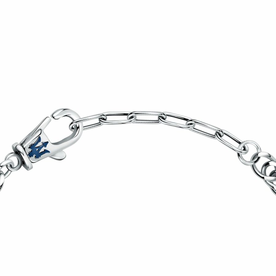 Armbnd til mnd Maserati JM221ATY09 Rustfrit stl 25 cm #5