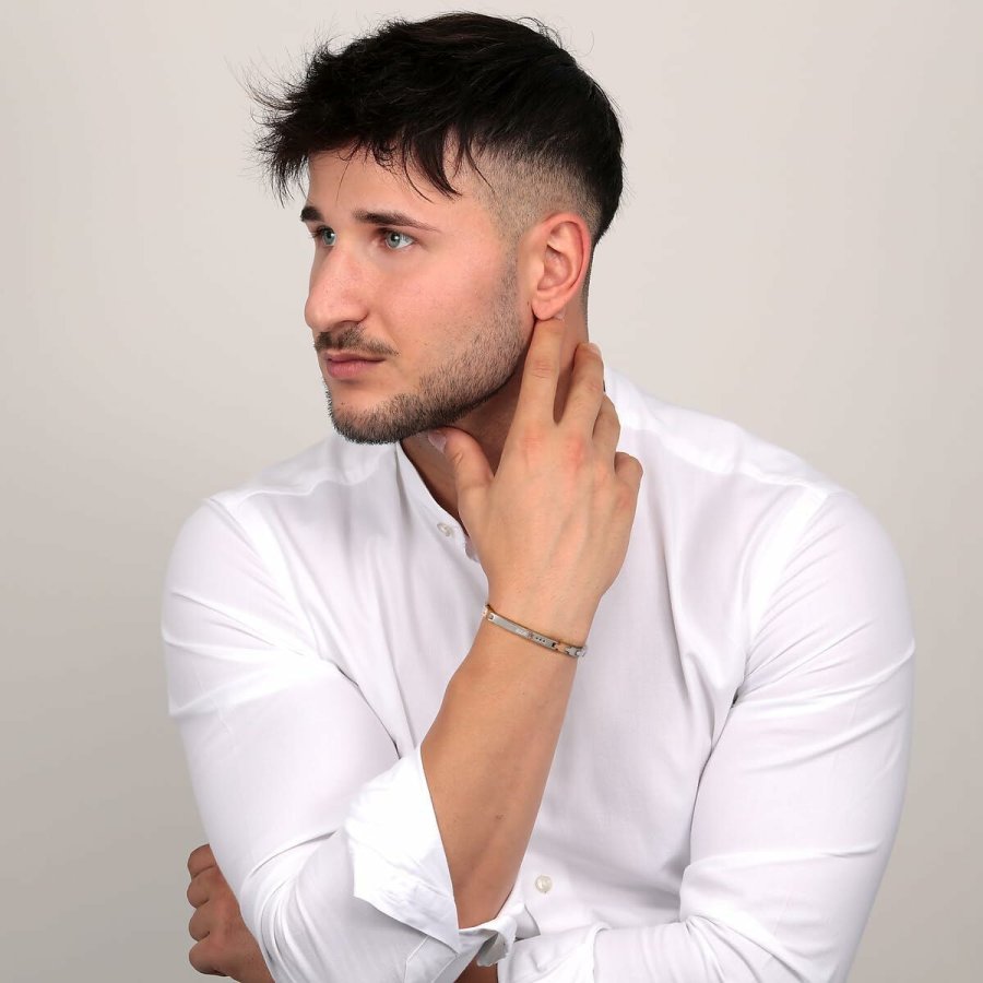 Armbnd til mnd Maserati JEWELS W-DIAMOND Rustfrit stl #4