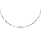 Halskde til kvinder Morellato SAIW107 Slvfarvet #1