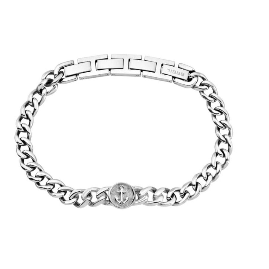 Armbnd til mnd Breil TJ3728 Sterling slv 925 Slvfarvet #1