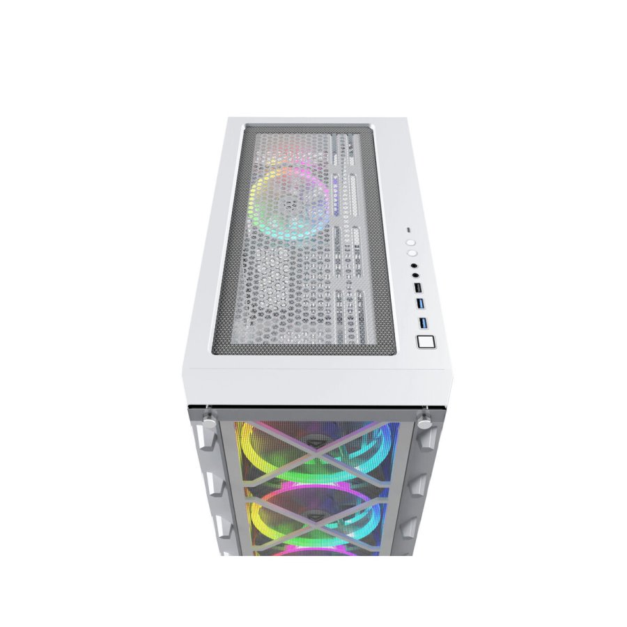 ATX Semi-t�rn kasse Nfortec NF-CS-DRACOX-W #5