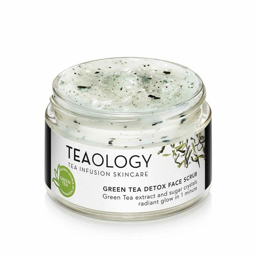 Eksfolierende maske Teaology Grn Te Sukker Detox (50 ml) #1