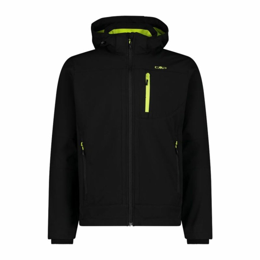 Sport Jakke til Mnd Campagnolo Softshell  Sort #1