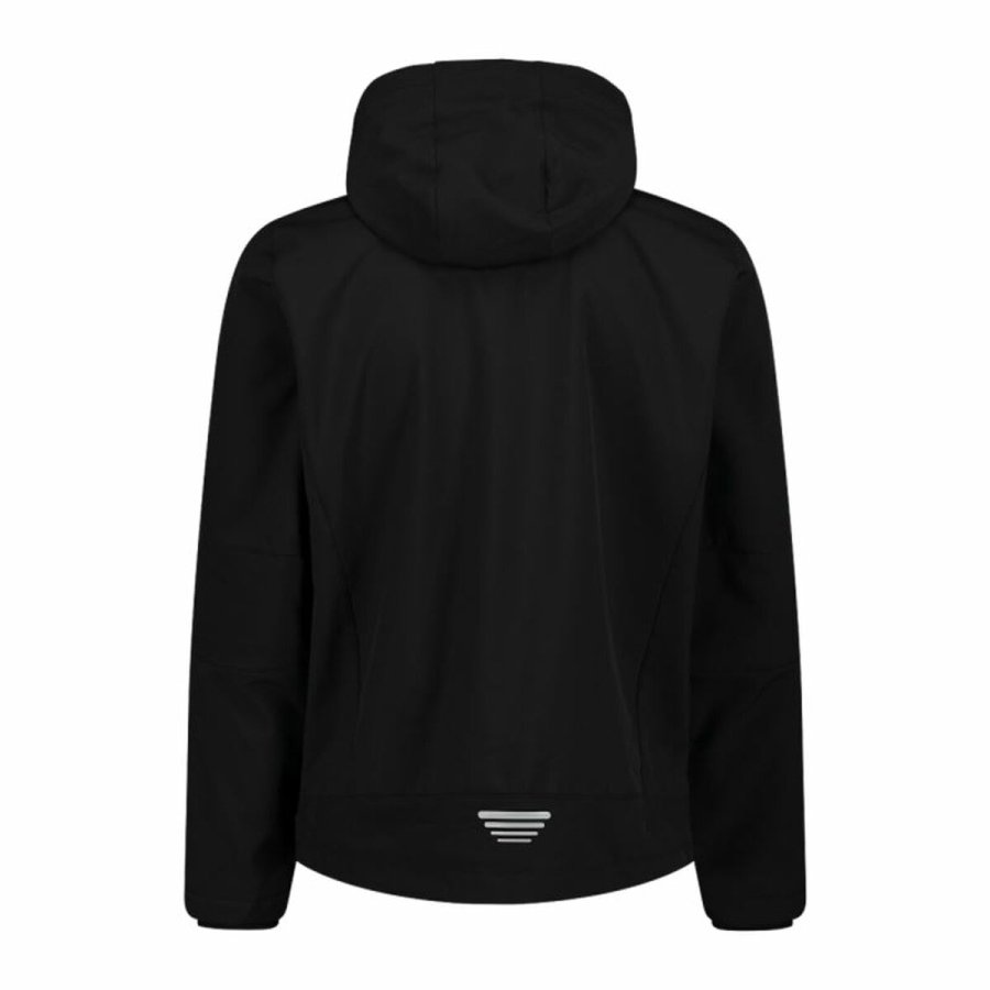 Sport Jakke til Mnd Campagnolo Softshell  Sort #2