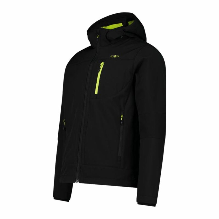 Sport Jakke til Mnd Campagnolo Softshell  Sort #3