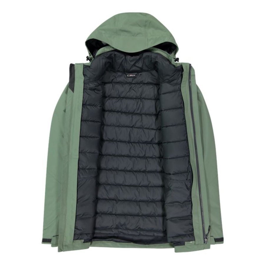 Sport Jakke til M�nd Campagnolo Man Zip Detachable Inn Bl� #7