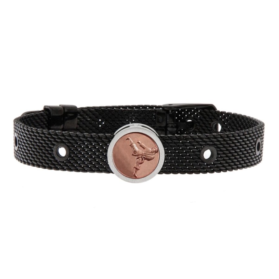 Armbnd til mnd Talent Jewels TJA-1-08-02-2-215 Sort #1