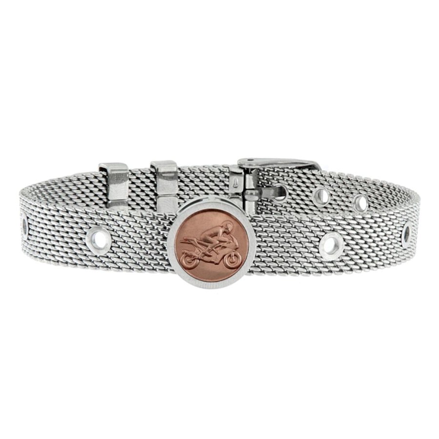 Armbnd til mnd Talent Jewels TJA-1-09-02-1-215 Slvfarvet #1