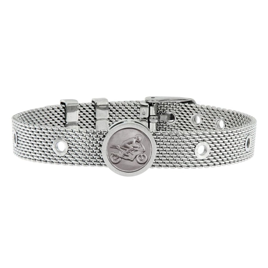 Armbnd til mnd Talent Jewels TJA-1-09-03-1-235 Slvfarvet #1
