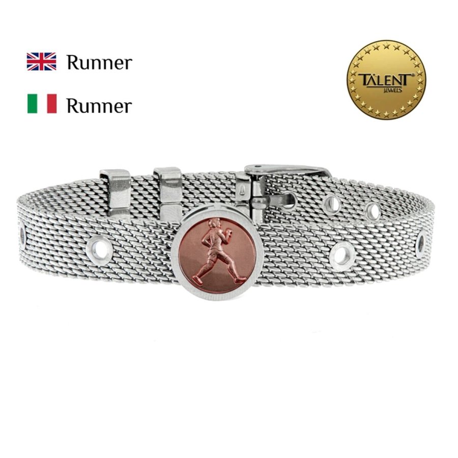 Unisex armbnd Runner Talent Jewels TJA-1-19-02-1-235 Slvfarvet #2