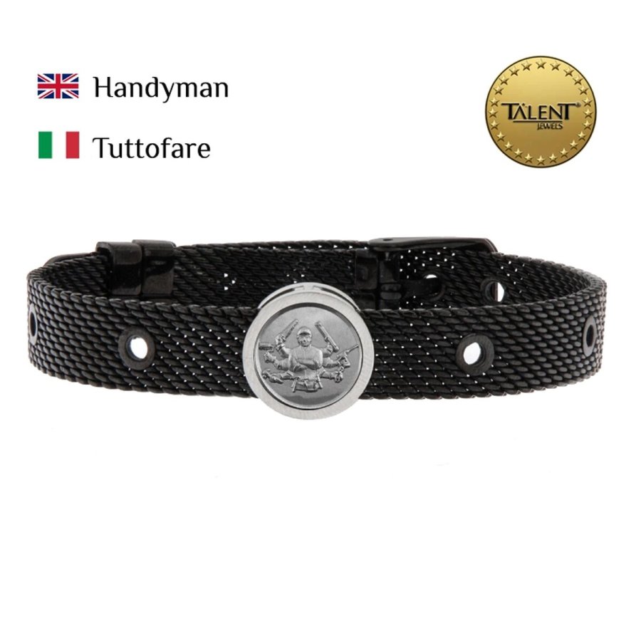 Unisex armbnd Handyman Talent Jewels TJA-2-03-03-2-235 Sort #2