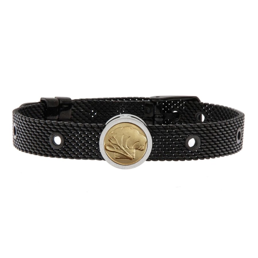 Armbnd til mnd Talent Jewels TJA-3-05-01-2-215 Sort #1
