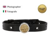 Unisex armbnd Photographer Talent Jewels TJA-3-07-01-2-235 Sort #2