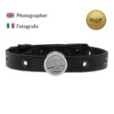 Unisex armbnd Photographer Talent Jewels TJA-3-07-03-2-235 Sort #2
