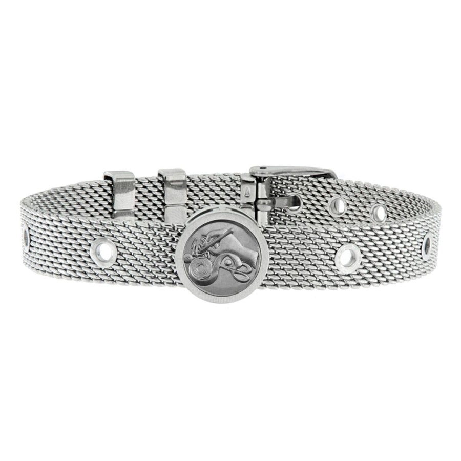 Armbnd til mnd Talent Jewels TJA-3-16-03-1-215 Slvfarvet #1