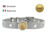 Unisex armbnd Drummer Talent Jewels TJA-4-01-01-1-235 Slvfarvet #4