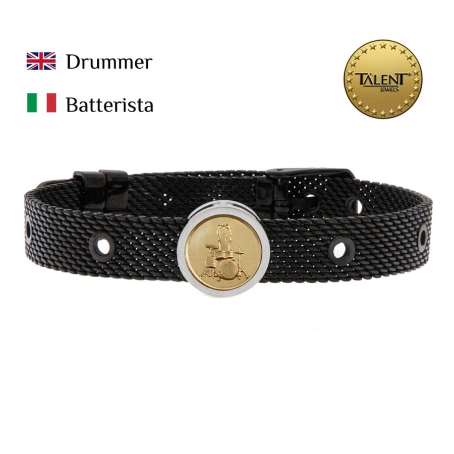Unisex armbnd Drummer Talent Jewels TJA-4-01-01-2-235 Sort #2