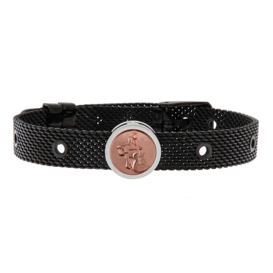 Armbnd til mnd Talent Jewels TJA-4-03-02-2-215 Sort #1