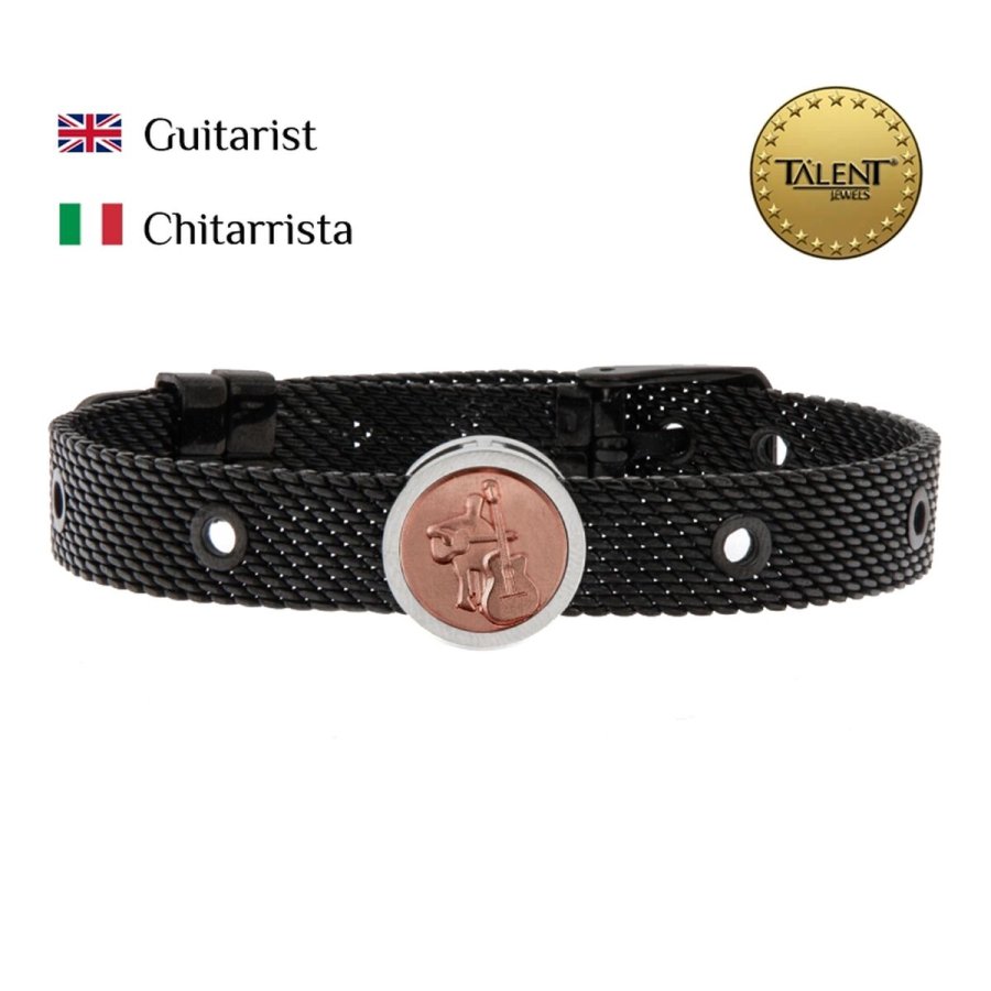Unisex armbnd Guitarist Talent Jewels TJA-4-03-02-2-235 Sort #2