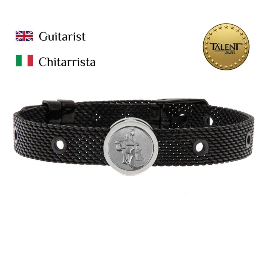Unisex armbnd Guitarist Talent Jewels TJA-4-03-03-2-235 Sort #2