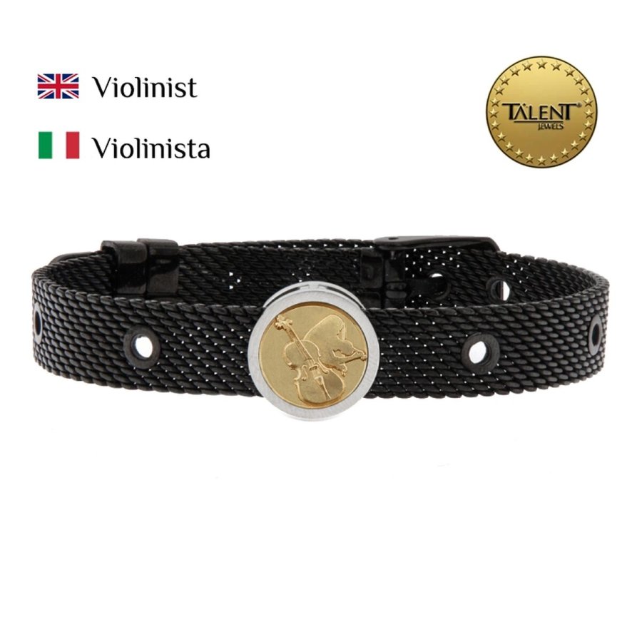 Unisex armbnd Violinist Talent Jewels TJA-4-09-01-2-235 Sort #2
