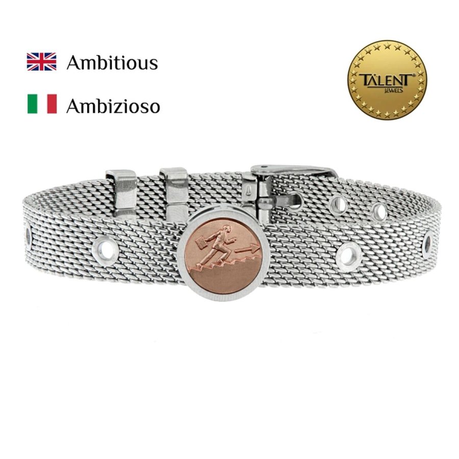 Unisex armbnd Ambitious Talent Jewels TJA-5-02-02-1-235 Slvfarvet #2