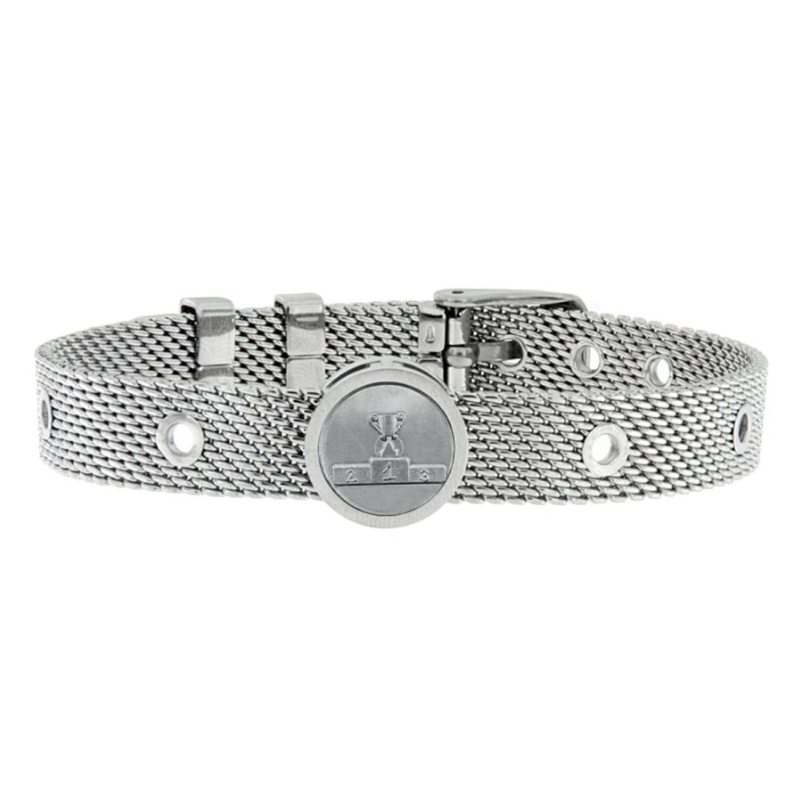 Armbnd til mnd Talent Jewels TJA-5-04-03-1-215 Slvfarvet #1