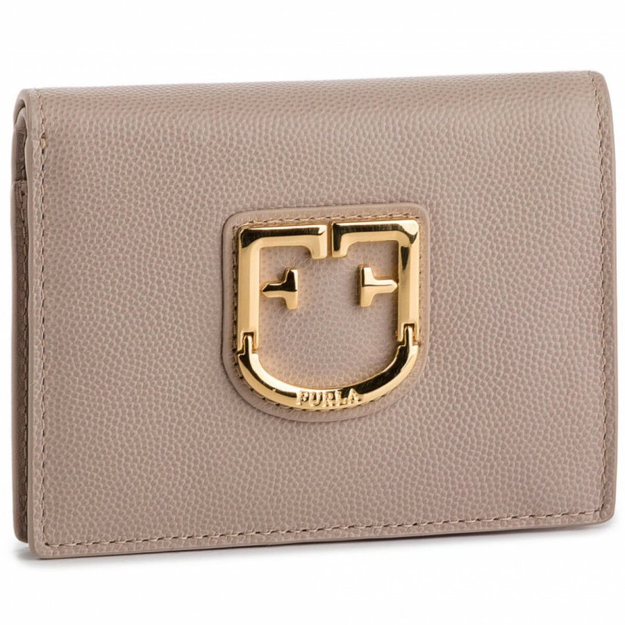 Hndtasker til damer Furla PCW1023-GR-DR Beige 11 x 9 x 2 cm #1