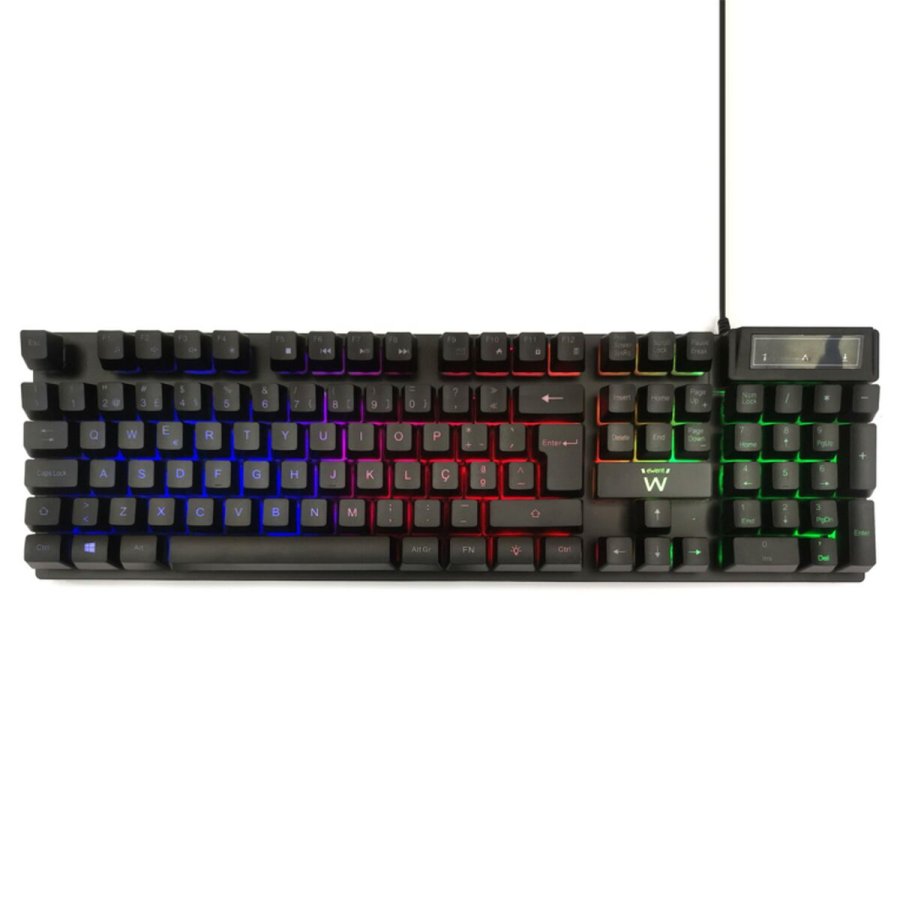 Tastatur Ewent PL3319 Sort Spansk qwerty #1
