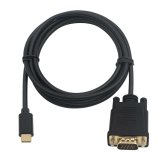 USB-C til VGA-adapter Ewent EC1052 Sort 1,8 m #2
