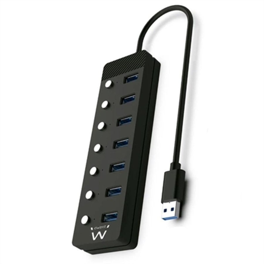 USB Hub Ewent EW1147 Sort #1