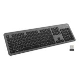 Tastatur Ewent EW3296 Sort Gr� Spansk qwerty AZERTY #2