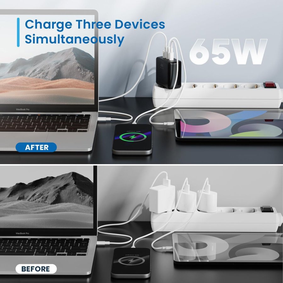 V�goplader Ewent EW1331 Sort 65 W #2