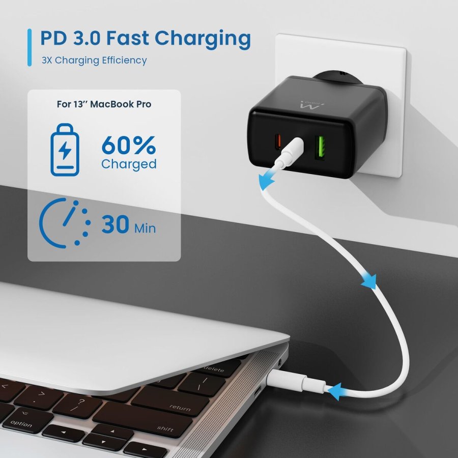 V�goplader Ewent EW1331 Sort 65 W #5