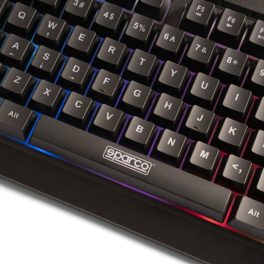 Gaming-tastatur Sparco SPMEMKEYBOARD Spansk qwerty #2