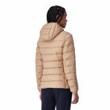 Sportsjakke til damer Champion Hooded Beige #4