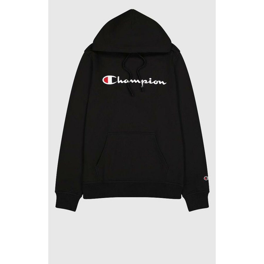 H�ttetr�je til M�nd Champion HOODED SWEATSHIRT 220253 NBK Sort #2