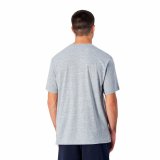 Kortrmet T-shirt til Mnd Champion Crewneck Lysegr #3