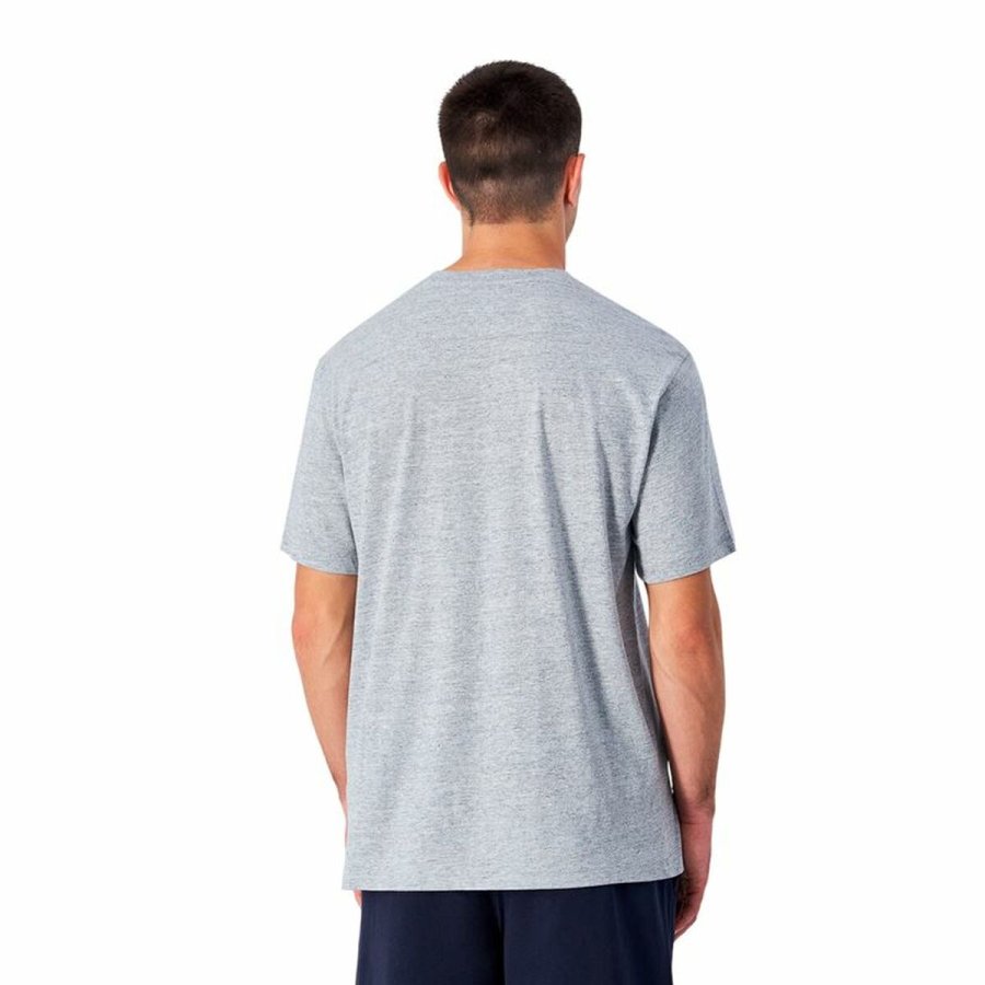 Kortrmet T-shirt til Mnd Champion Crewneck Lysegr #3