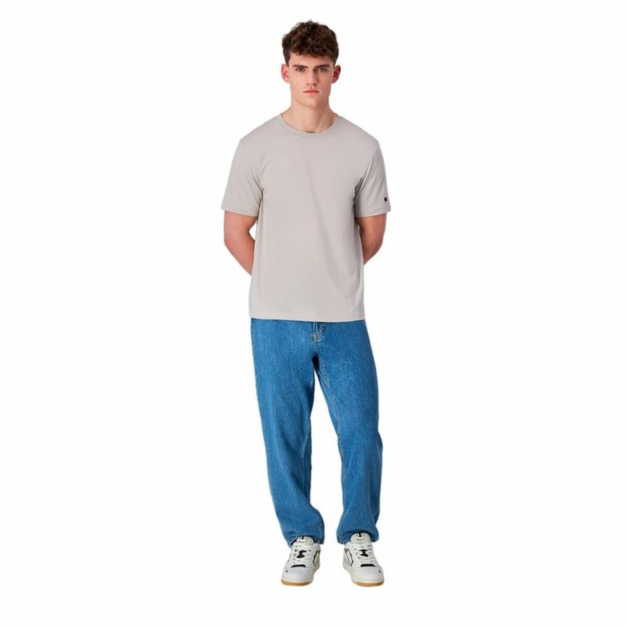 Kortrmet T-shirt til Mnd Champion Sort 2 enheder #2