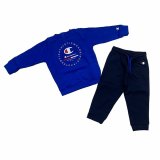 Sportstj til Baby Champion Crewneck Suit  Bl #1