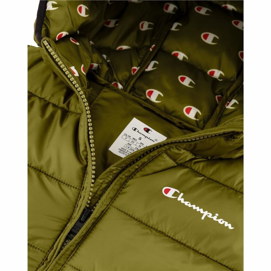 Sport Jakke til Mnd Champion Hooded Grn #3