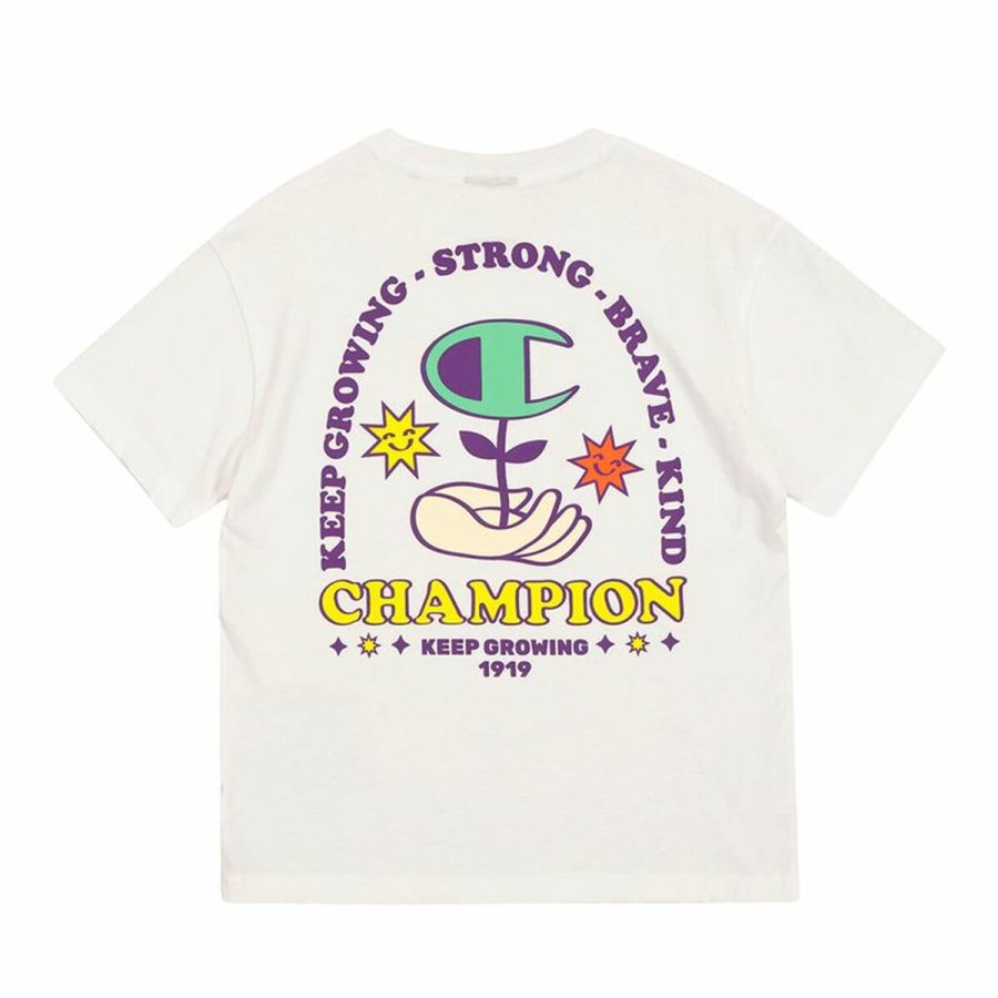 Kortrmet T-shirt til Mnd Champion #2