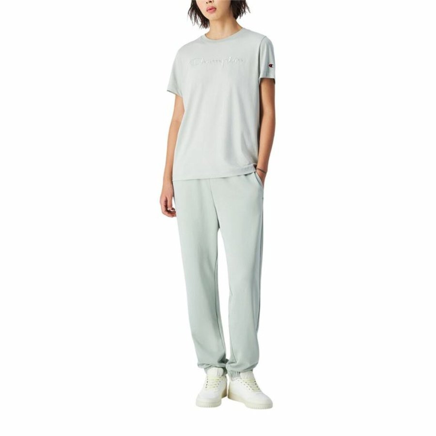 Kortrmet T-shirt til Kvinder Champion Champion SS Bl Grn #2