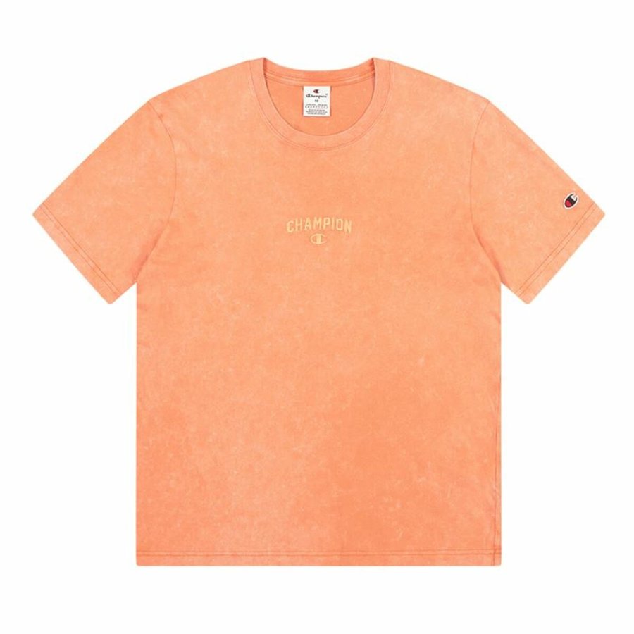Kortrmet T-shirt til Mnd Champion SS Orange #1
