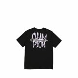Kortrmet T-shirt til Mnd Champion Champion SS Sort #2