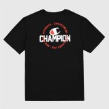 Kortrmet T-shirt til Mnd Champion Champion SS Sort #2